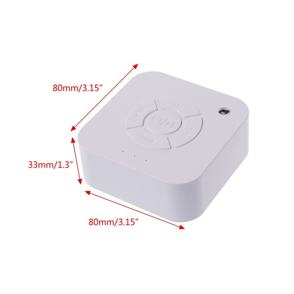 Máquina de Ruido Blanco Portátil y sonidos relajantes para Bebés.